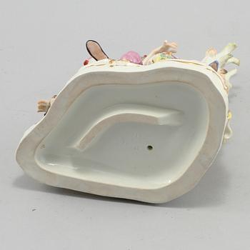 FIGURIN, porslin, Meissen, 1900-tal första kvartal.