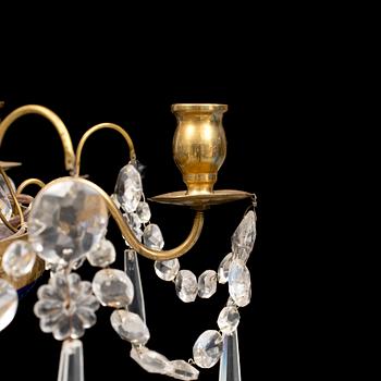 CHANDELIER, gustavian style, mid 20th century.