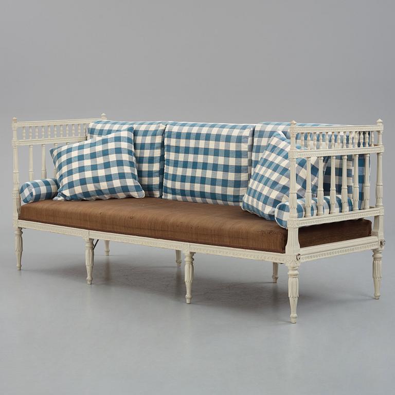 A late Gustavian sofa by Johan Erik Höglander (master 1777-1813), late 18th century.