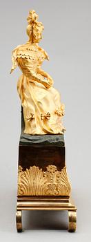 BORDSPENDYL, Petel & Cie, Paris, Frankrike, 1800-talets första hälft.