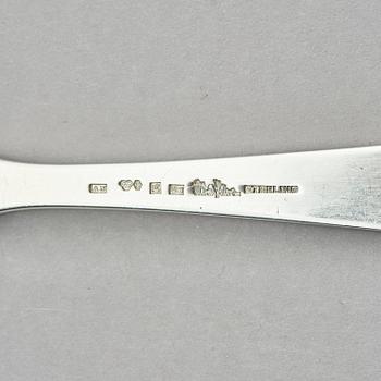 Wiwen Nilsson, a sterling silver cutlery-set of 61 pieces, Lund, Sweden 1946.