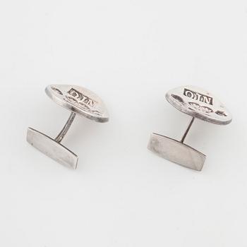 OWE JOHANSSON, Stockholm, 1972, manschettknappar.