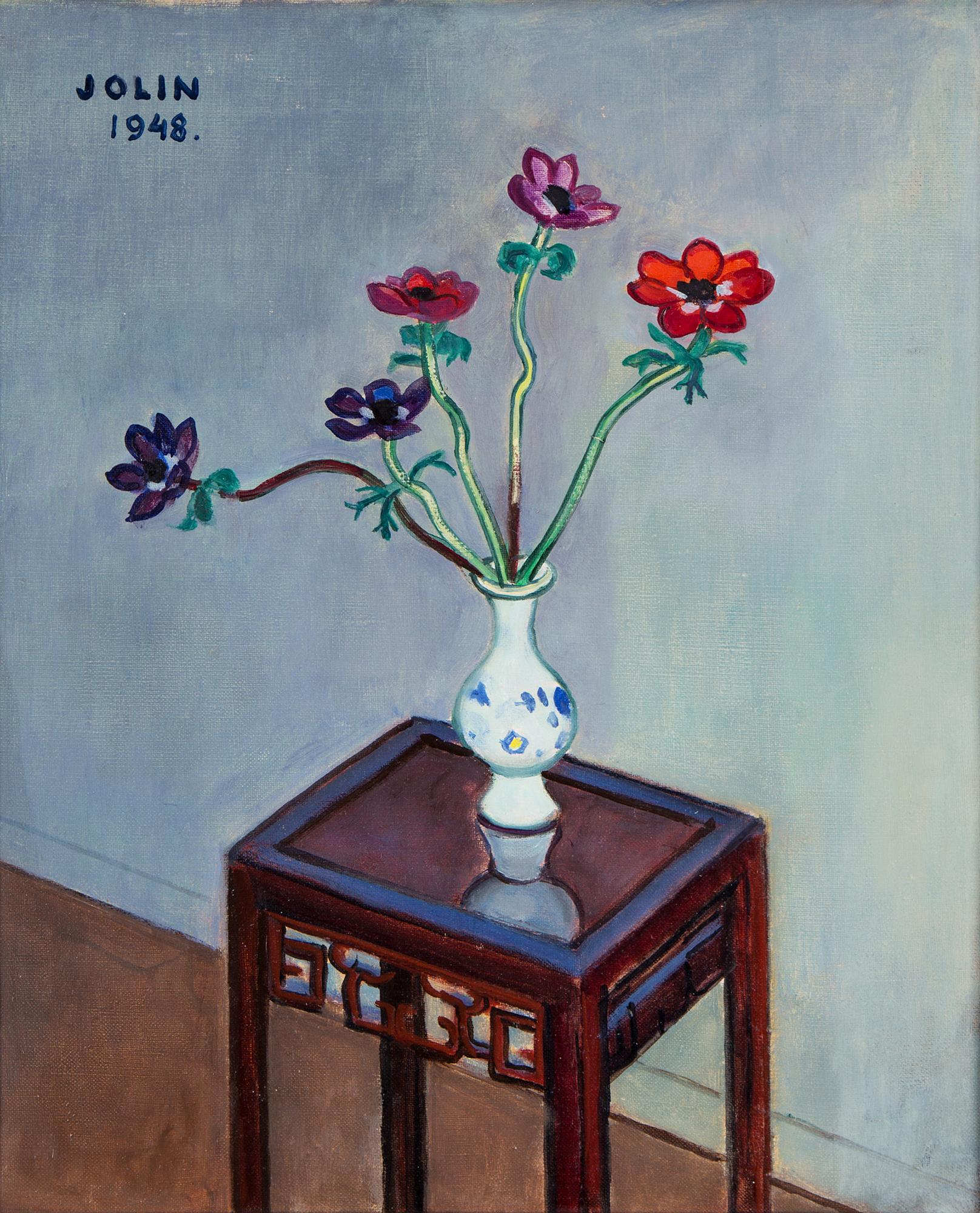 EINAR JOLIN, oil on canvas, signed and dated 1948.