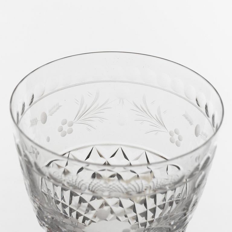 Glasservis, 44 delar. Elvira Madigan, Kosta Boda,