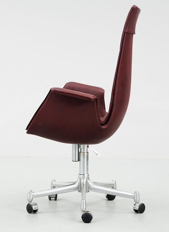 SKRIVBORDSSTOL, 'Tulip', Preben Fabricius & Jørgen Kastholm, Kill International, Tyskland. 1960-70-tal.