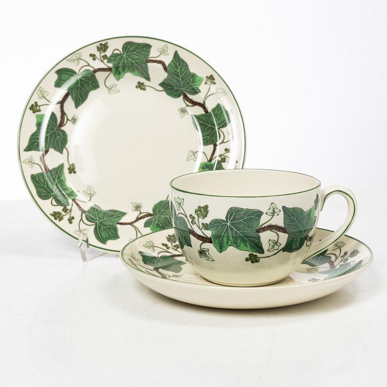 A 22-piece 'Napoleon Ivy' tea service, Wedgwood, England.