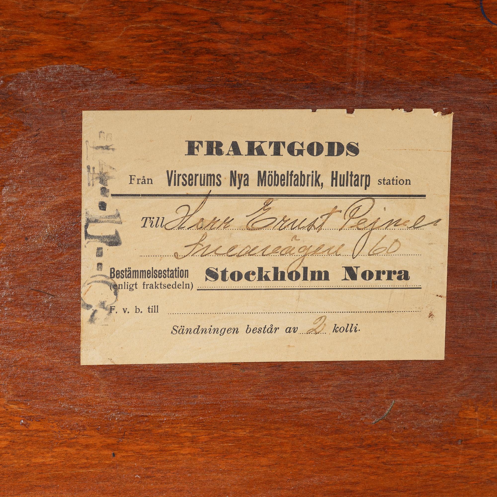 Bookcase, first half of the 20th century.