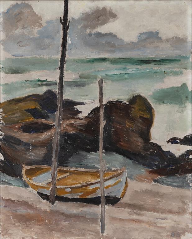 Birger Simonsson, oil on canvas, signed.