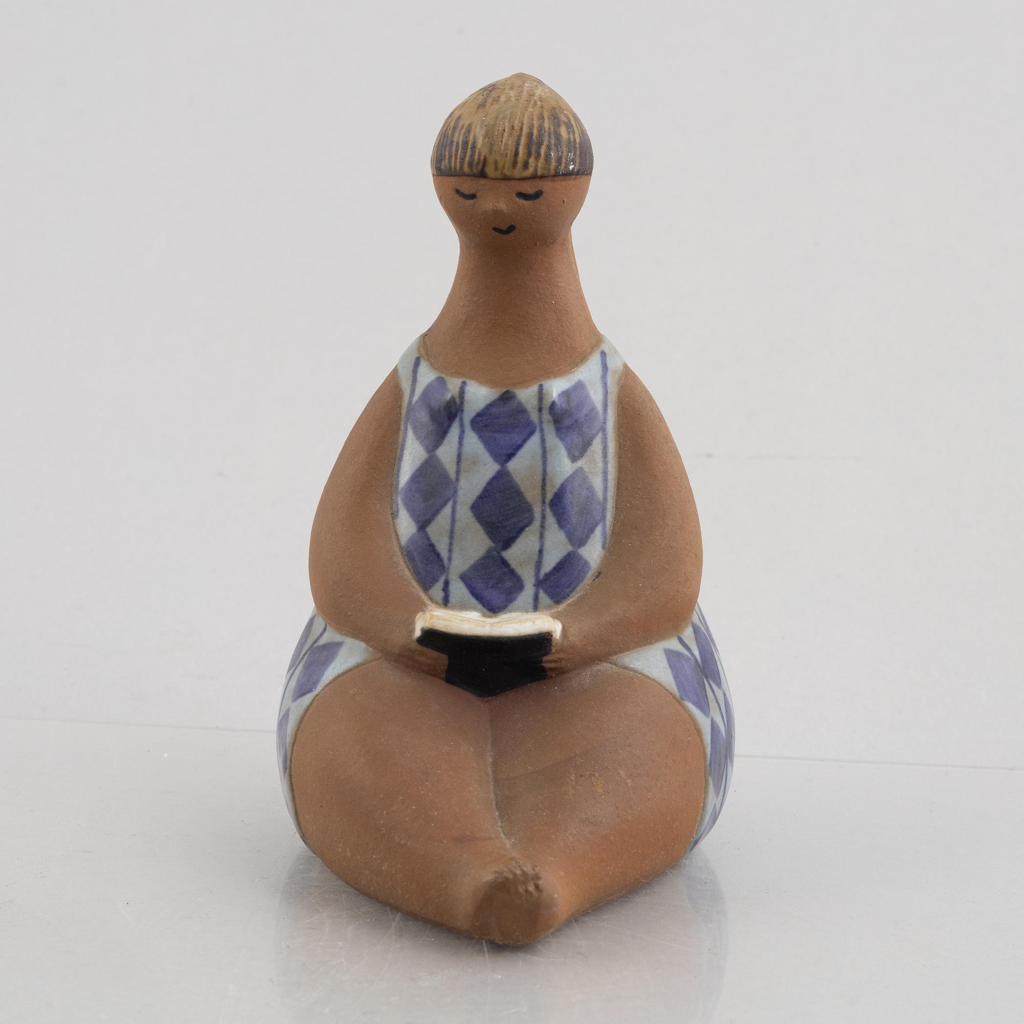 Lisa Larson, figurin, stengods, Gustavsberg.