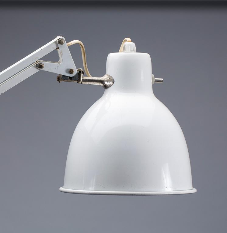 SKRIVBORDSLAMPA, Jacob Jacobsen, Modell L-1, Luxo, 1900-talets sista kvartal.