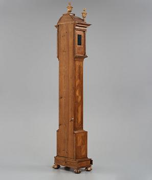 A Zacharias Besck, Stockholm, longcase clock, early 18th century.