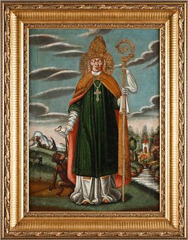 OKÄND KONSTNÄR, olja på duk, 1700-tal.