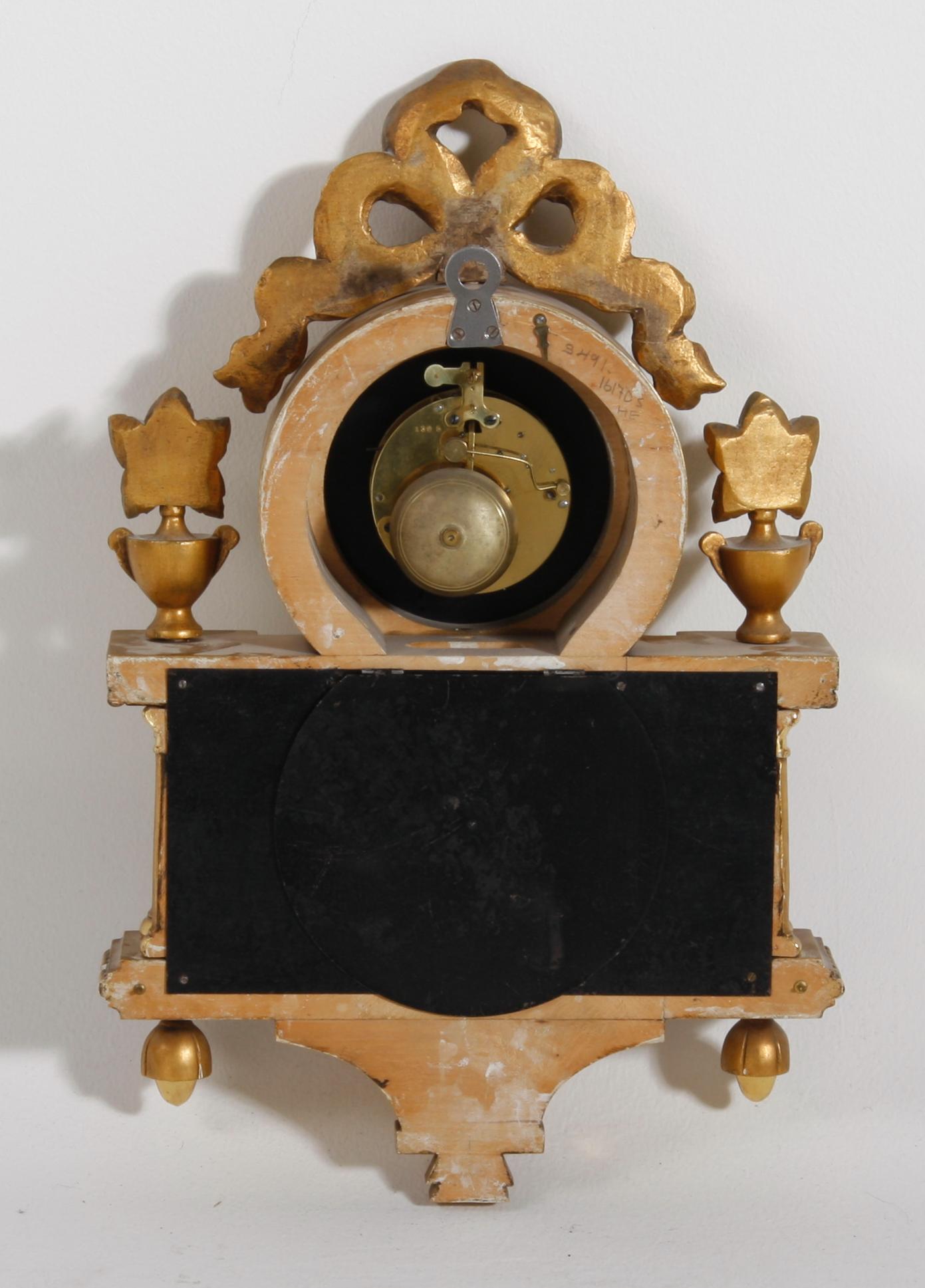 VÄGGPENDYL, gustaviansk stil.