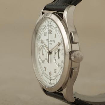 PATEK PHILIPPE, Geneve, chronograph, "Gradue pour 15 pulsations", wristwatch, 39,4 mm,