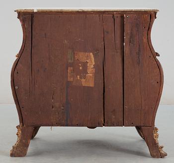 A Danish Rococo 18th century commode.