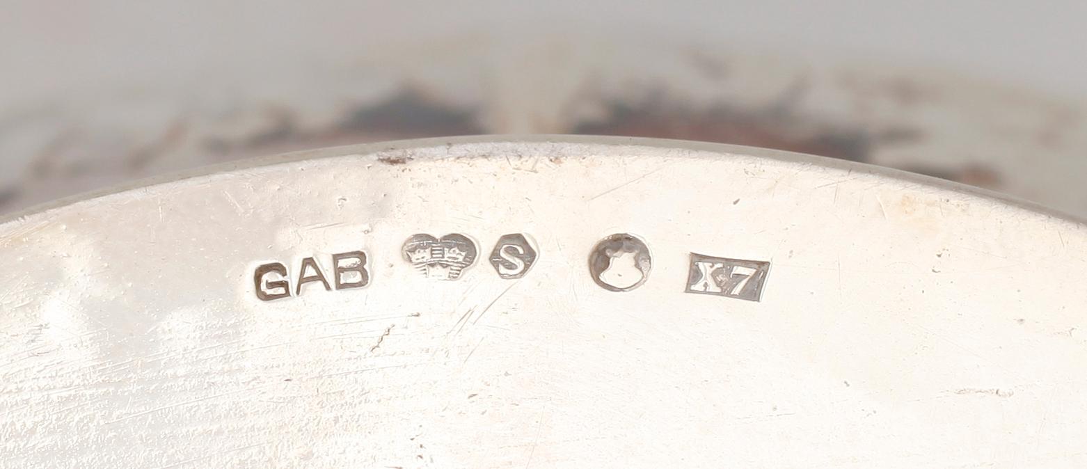 SKÅL, silver, GAB, Stockholm 1924. Vikt 265 g.