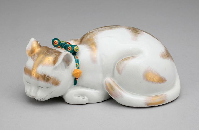 FIGURIN, porslin, Kutani, Japan, 1900-talets första hälft.