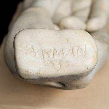 Anna Hackman, a 'Meditation' sculpture signed Hackman -03.