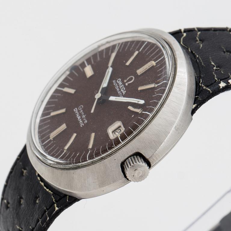 OMEGA, Genève, Dynamic, armbandsur, 41,5 x 36,5 mm,