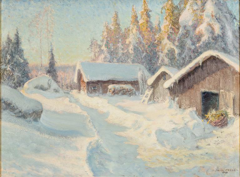 Anshelm Schultzberg, "Motiv från Filipstads Bergslag".