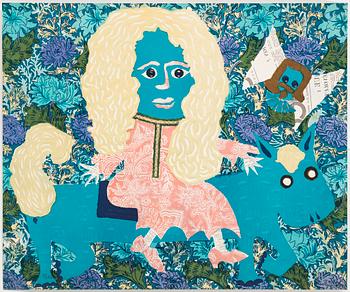 LOU LAURIN-LAM, mapp, 6 st litografier, signerade och numrerade 7/150.