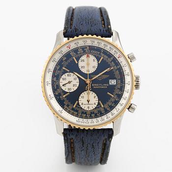 Breitling, Old Navitimer II, wristwatch, chronograph, 41.5 mm.