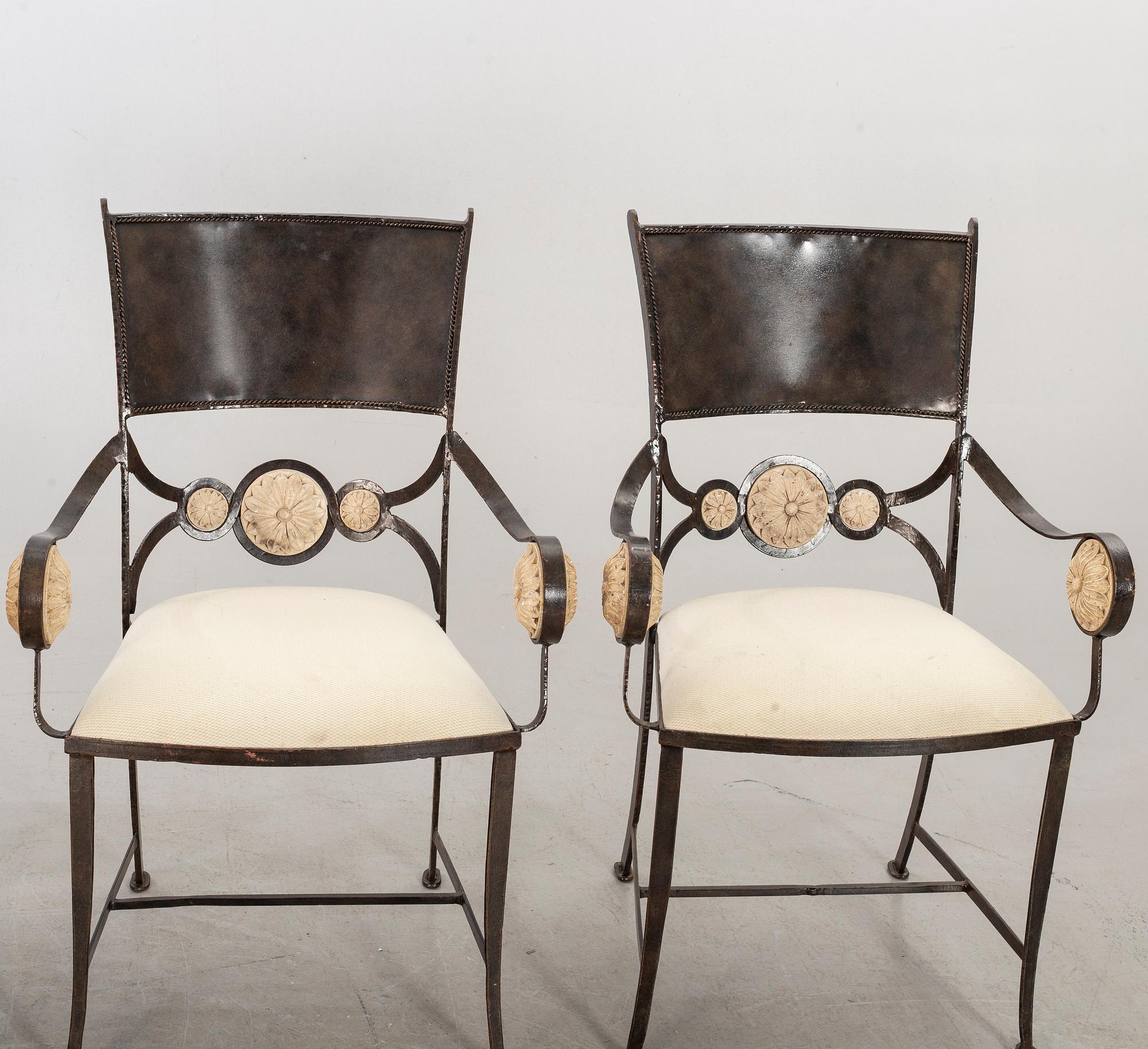 KARMSTOLAR, 4 st, omkring 2000.