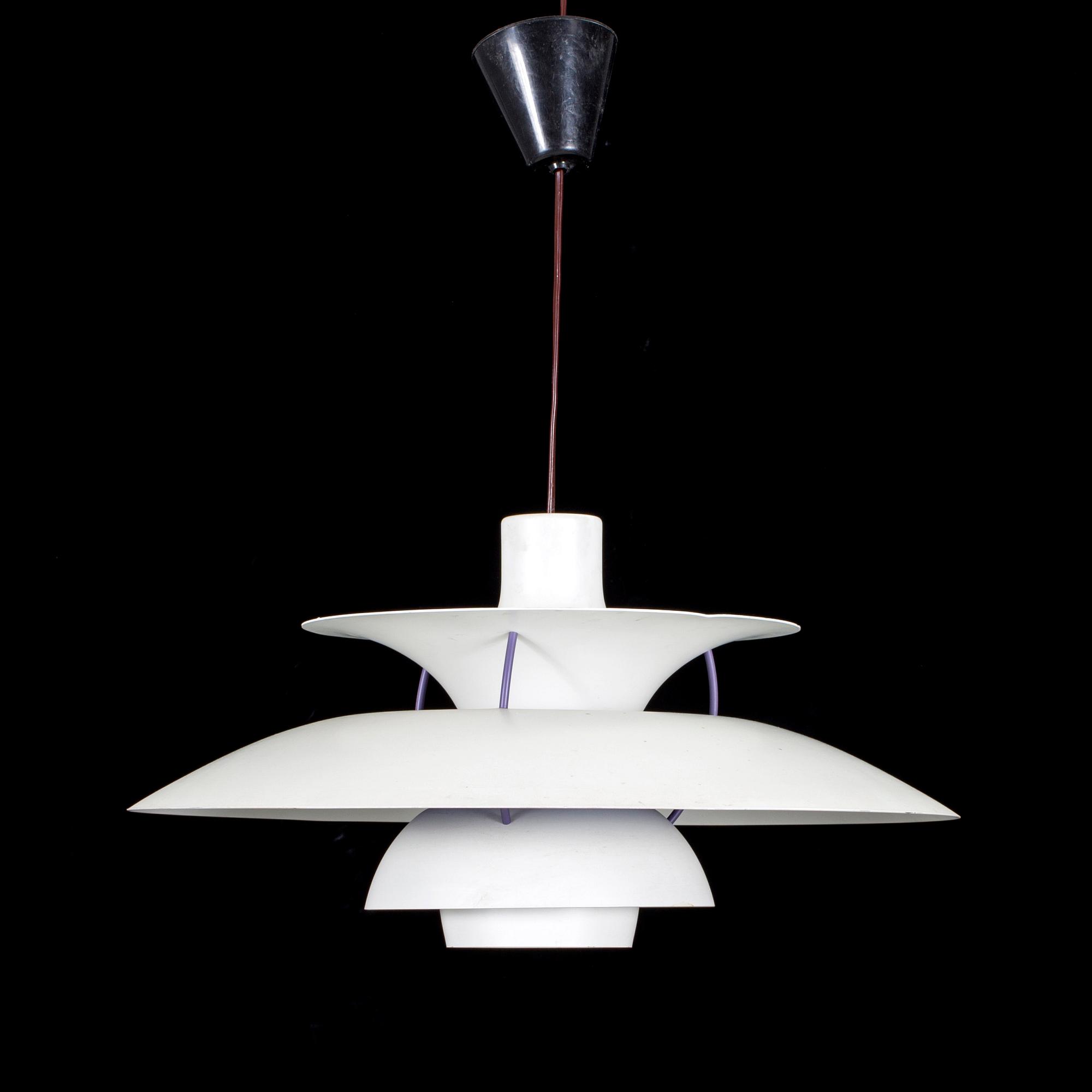 TAKLAMPA, PH-5. Poul Henningsen för Louis Poulsen, Danmark.