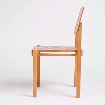 Åke Axelsson, & KG Nilsson, a chair, ed 1/2. executed in 1982.