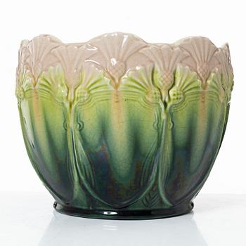 Ytterfoder, majolika, jugend, Rörstrand, tidigt 1900-tal.