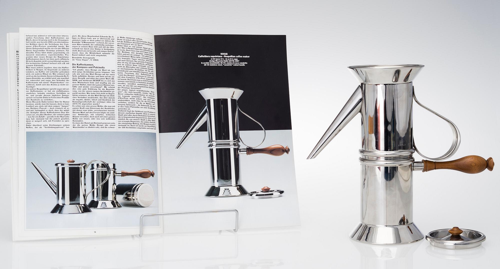Alessi neapolitan coffee maker clearance