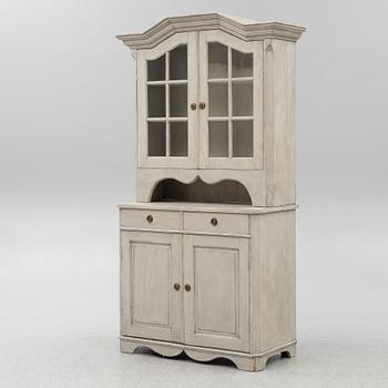 A painted cabinet, first half of the 19th century.
