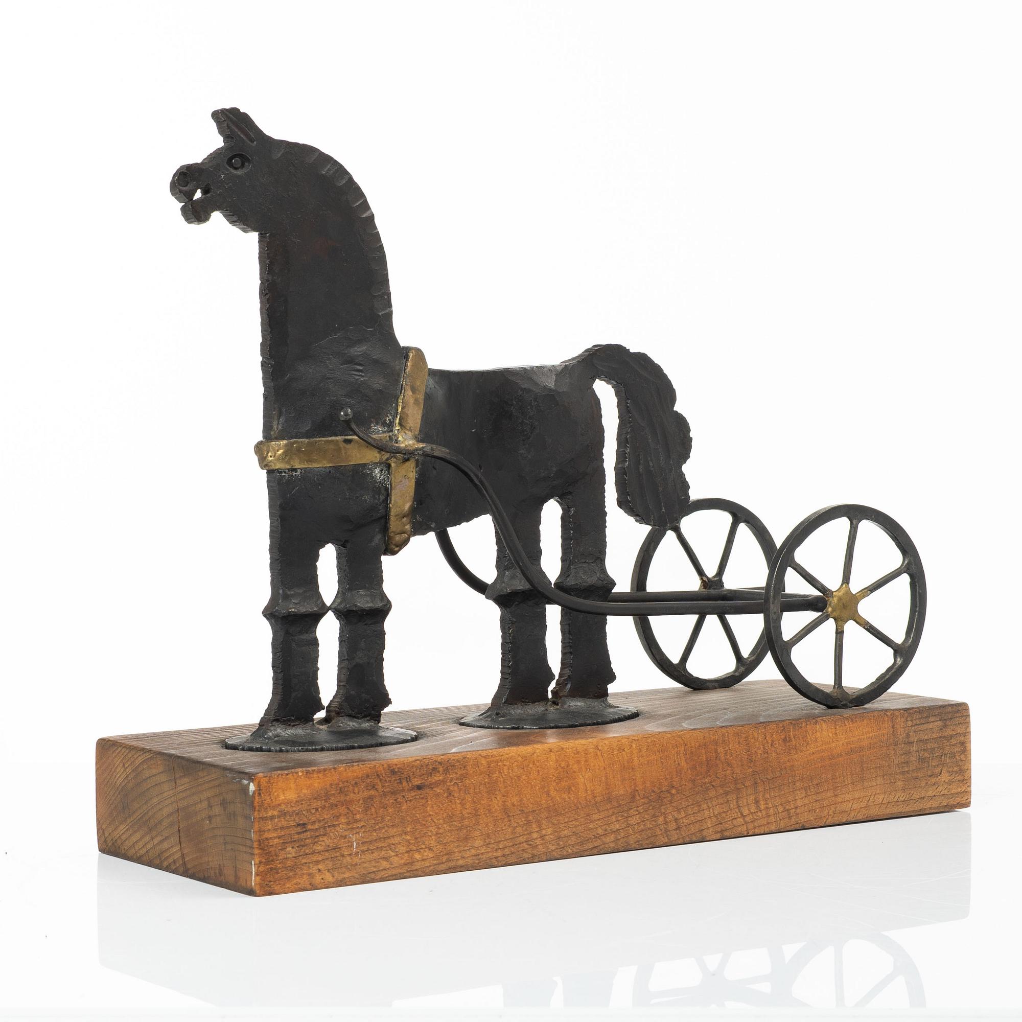Bertil Vallien and Horst Graf, a sculpture, Boda Smide.