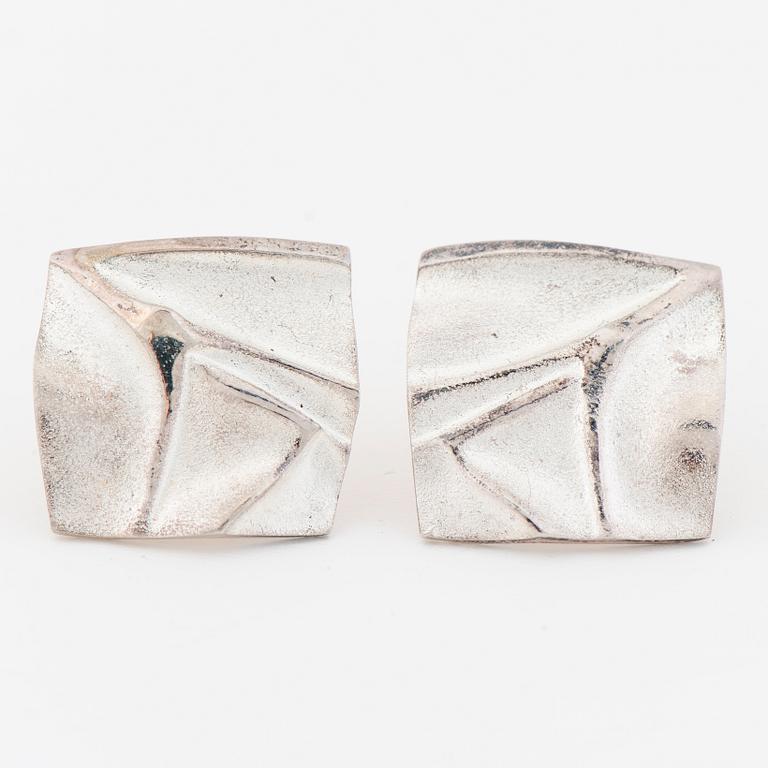 BJÖRN WECKSTRÖM, SORMUS ja KORVAKORUT, hopeaa. Lapponia 2009-10.