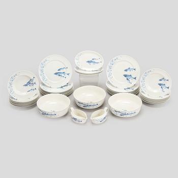 A 37-piece 'Pescara' dinner service, Villeroy & Boch, Luxembourg 1991.