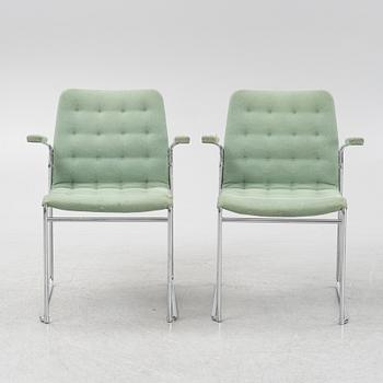 Bruno Mathsson, karmstolar, 6 st, "Mio", 1900-talets slut.