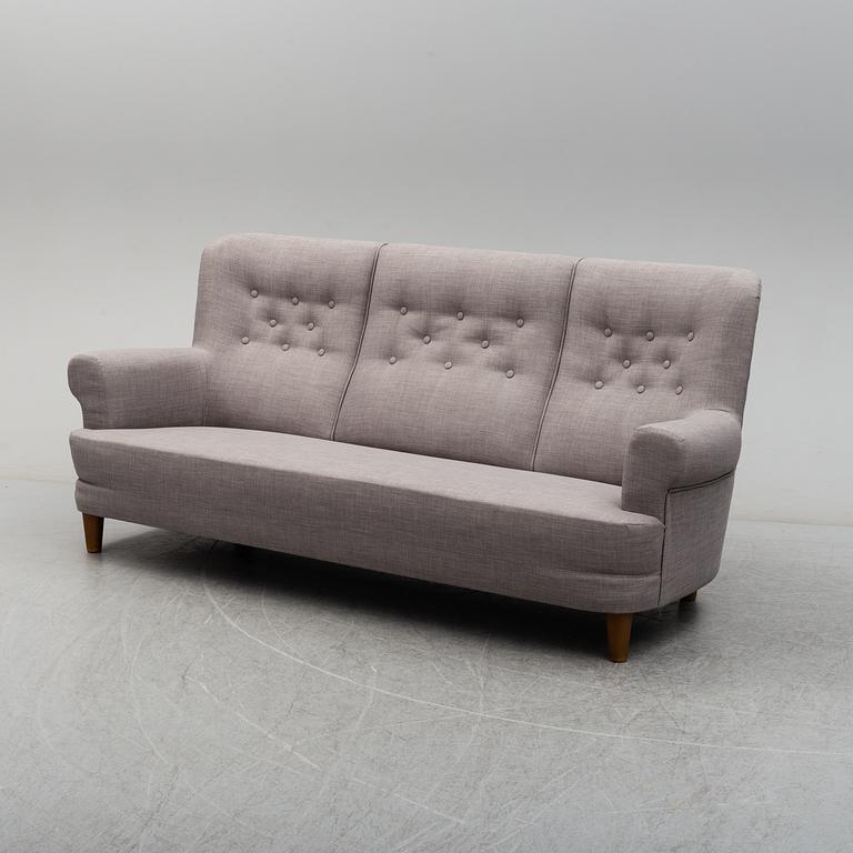 CARL MALMSTEN, a 'Hemmakväll',  sofa, second part of the 20th century.