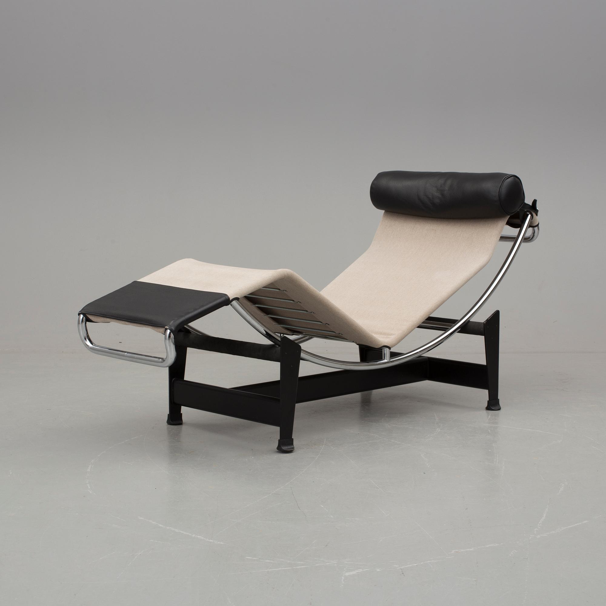 LE CORBUSIER, PIERRE JEANNERET, CHARLOTTE PERRIAND, vilstol, "LC4", Cassina.