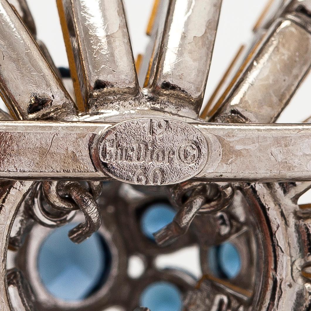 Christian Dior, brosch, 1960.