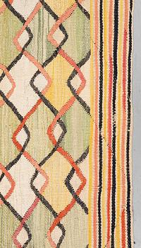 Barbro Nilsson, a drape, "Vingåkra". Tapestry weave. 193,5 x 161 cm.