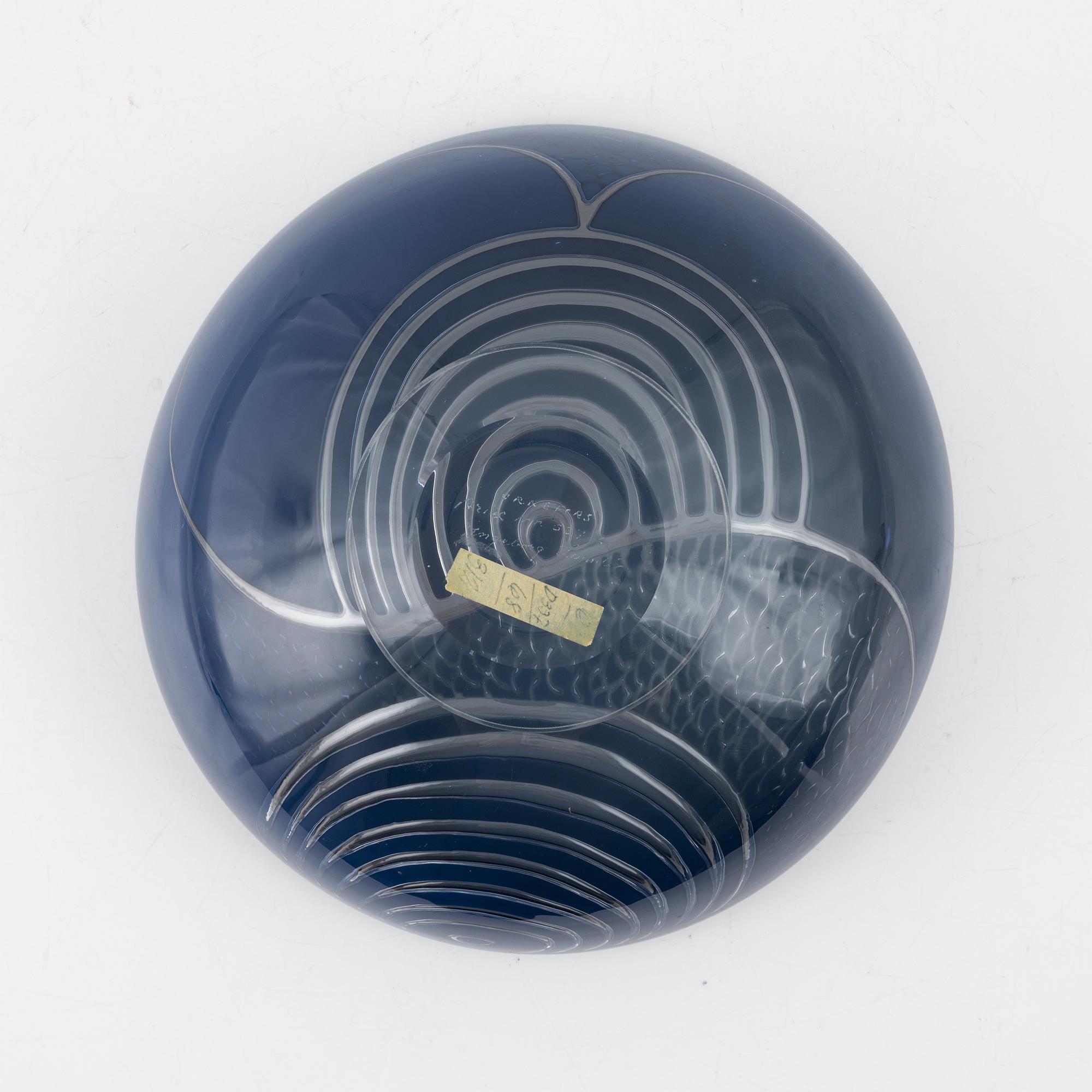 Ingeborg Lundin, skål, "Ariel", Orrefors, nr 337-68.