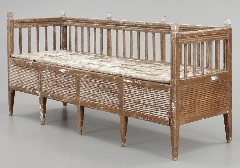 SOFFA, gustaviansk, 1700-talets slut.