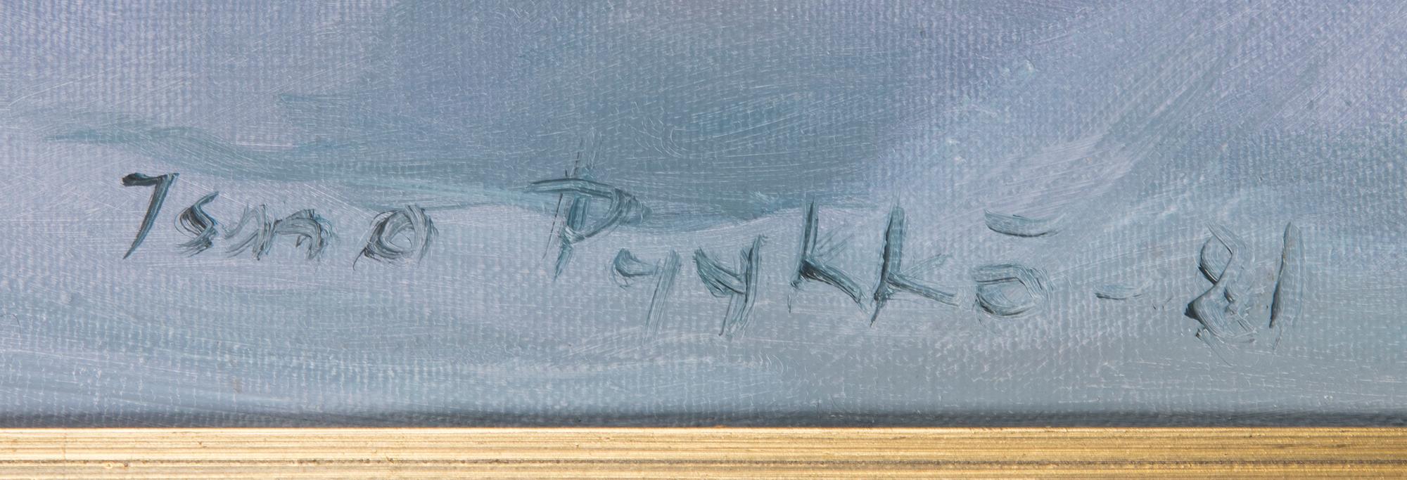 Ismo Pyykkö, olja på duk, signerad och daterad-81.