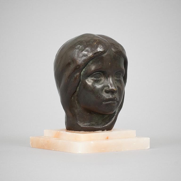 JOHANNES COLLIN, efter, skulptur, brons.