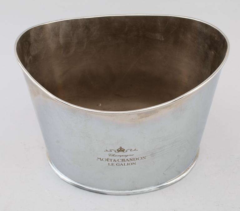 CHAMPAGNEKYLARE, nysilver, Moët & Chaandon, 1900-talets första hälft.
