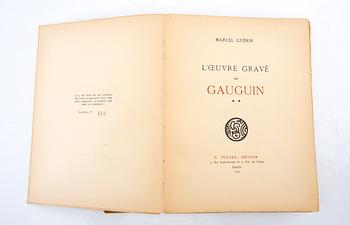 Bok "L'oeuvre gravé de Paul Gauguin" 2 vol.