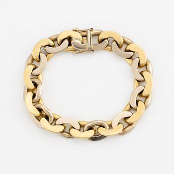 Bracelet 18K gold, two-tone.