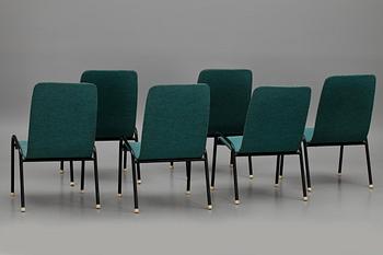 KARMSTOLAR, 6 st, 1900-talets andra hälft.