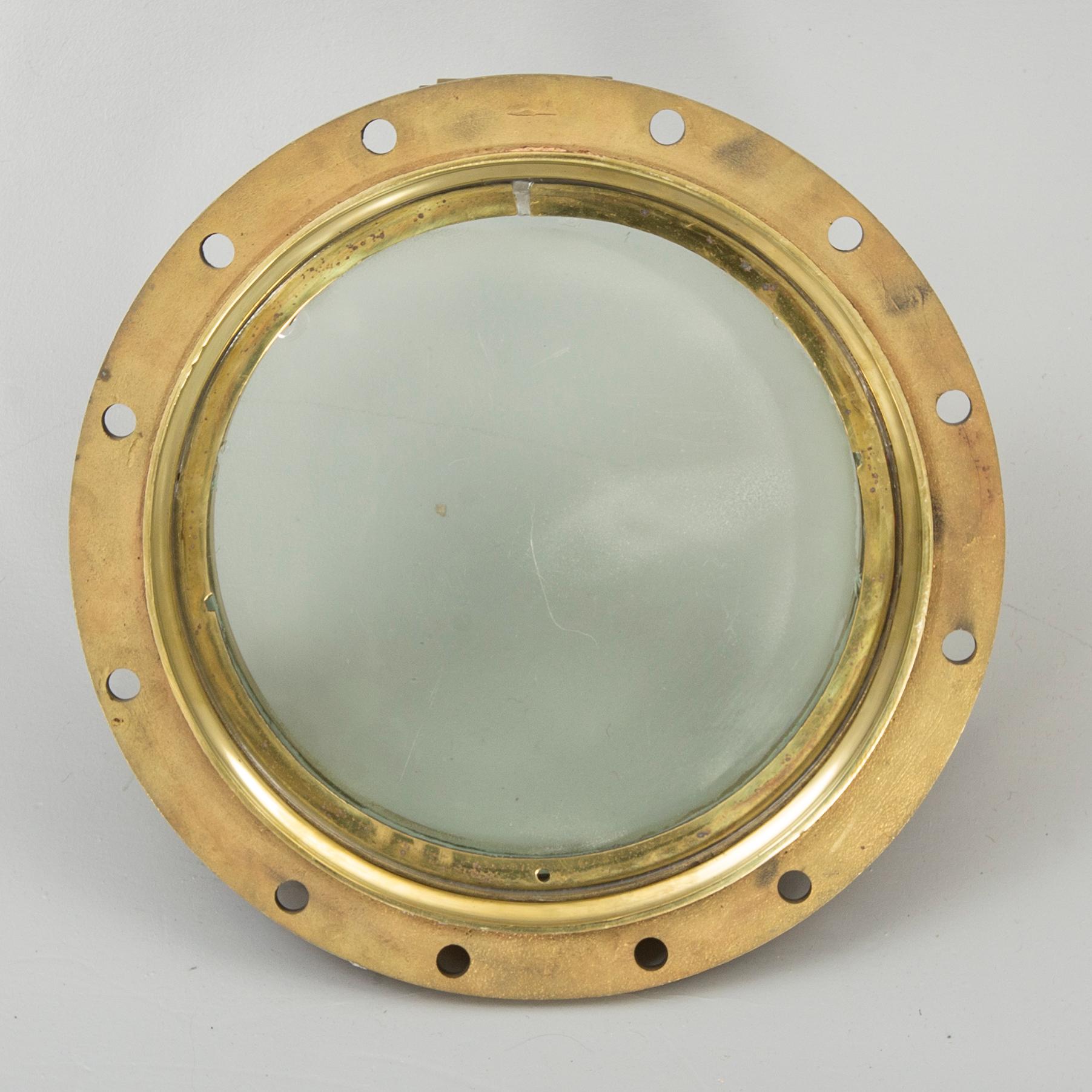 Ship window, bronze, first part of the 20th century.