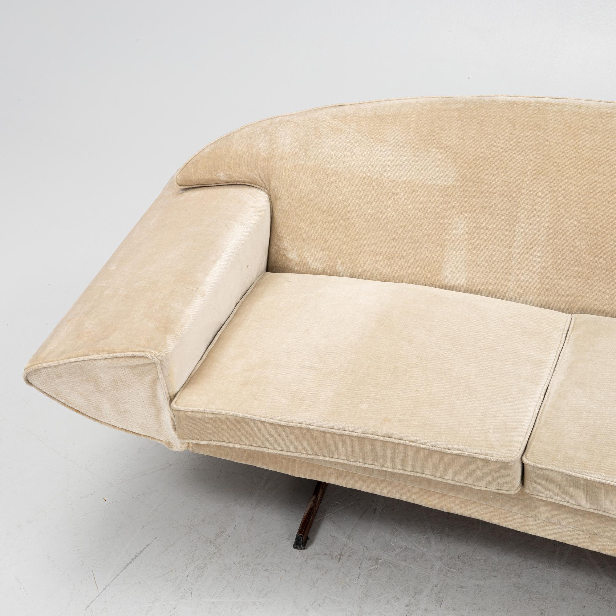 Johannes Andersen, a 'Capri' sofa and easy chair, Trensum, 1960's.